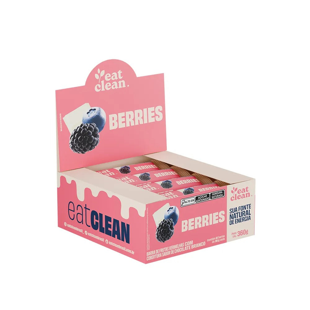 Display Barrinha de frutas vermelhas: Berries (12 unidades)