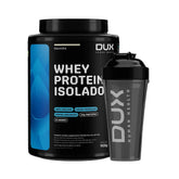 WHEY PROTEIN ISOLADO 900G + COQUETELEIRA